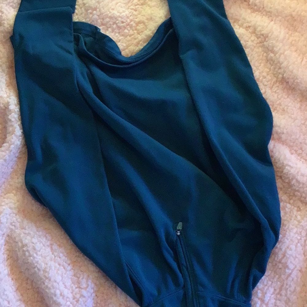 Jacket,small,Alpine design. Dark blue green color